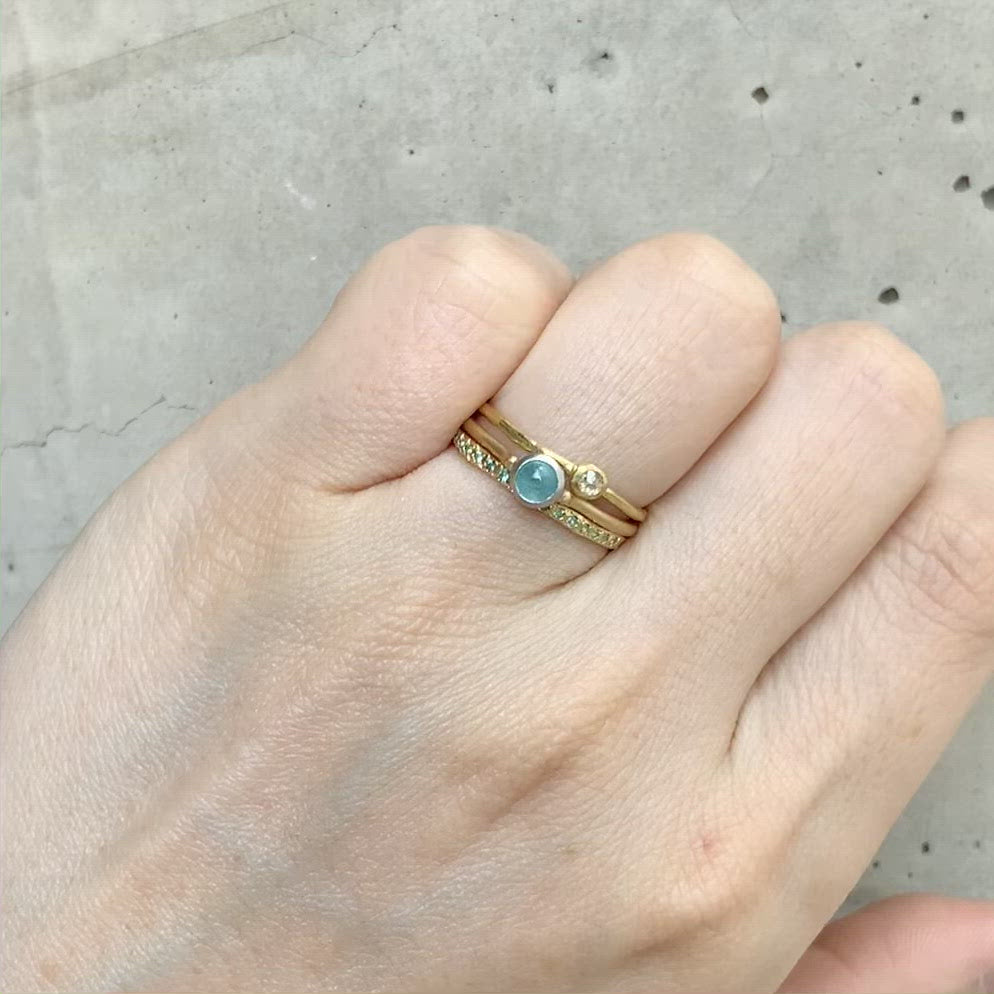 Hibiki Ring - Paraiba Tourmaline - – MONAKA jewellery