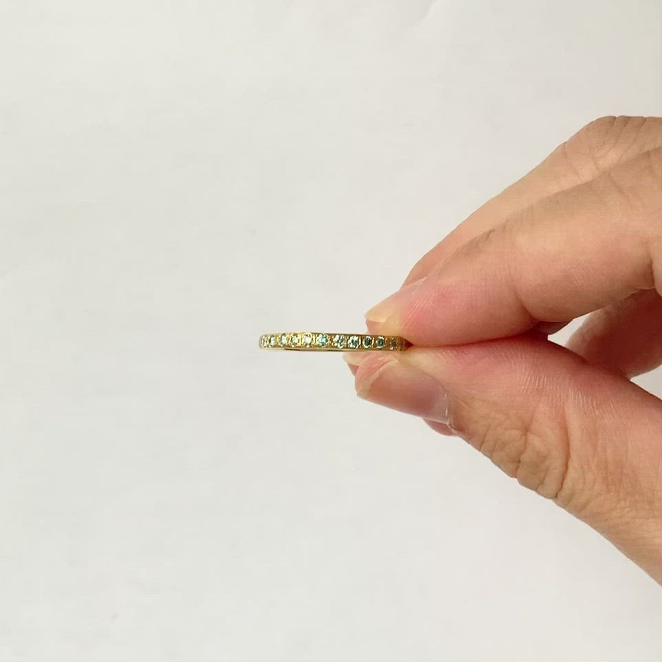 Hibiki Ring - Blue Diamond - – MONAKA jewellery