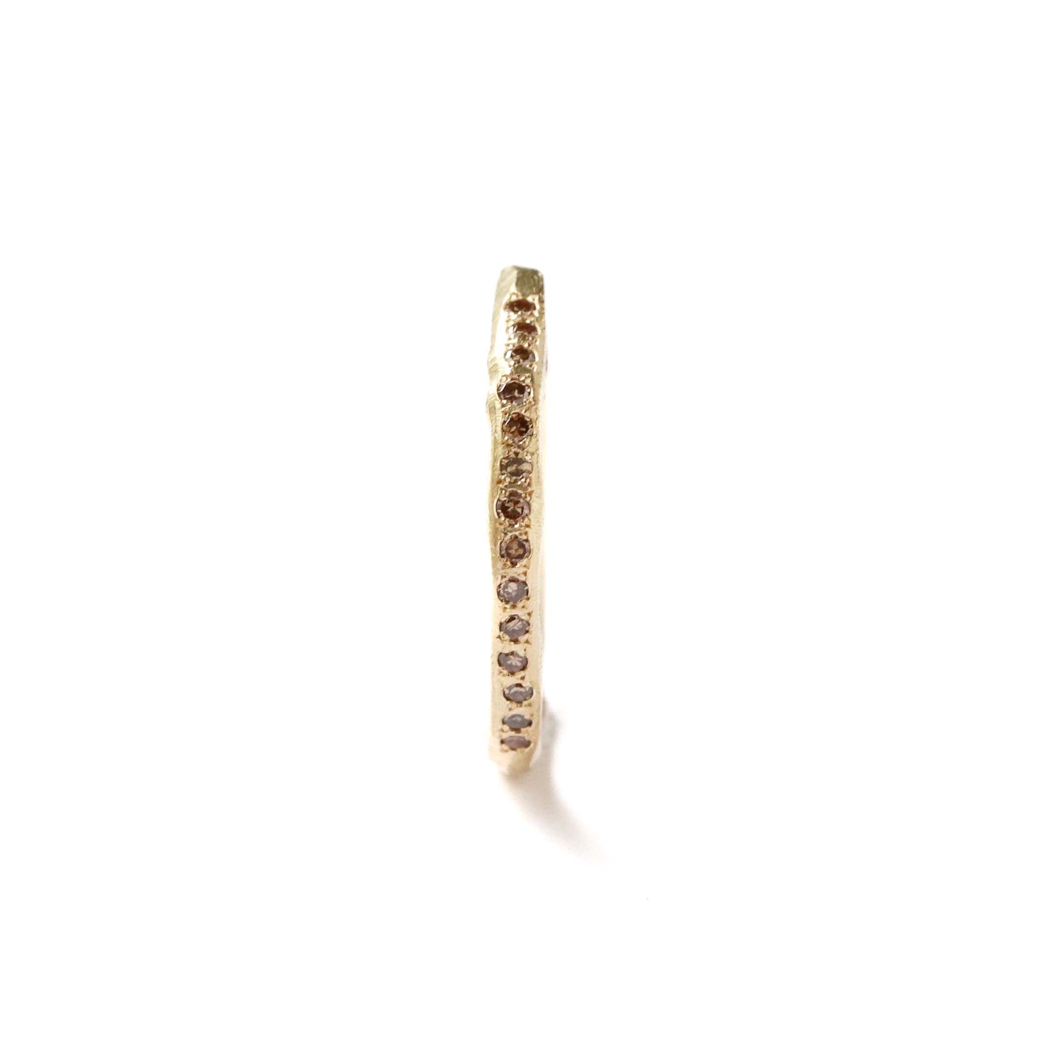 HIbiki Ear Cuff - Brown Diamond -