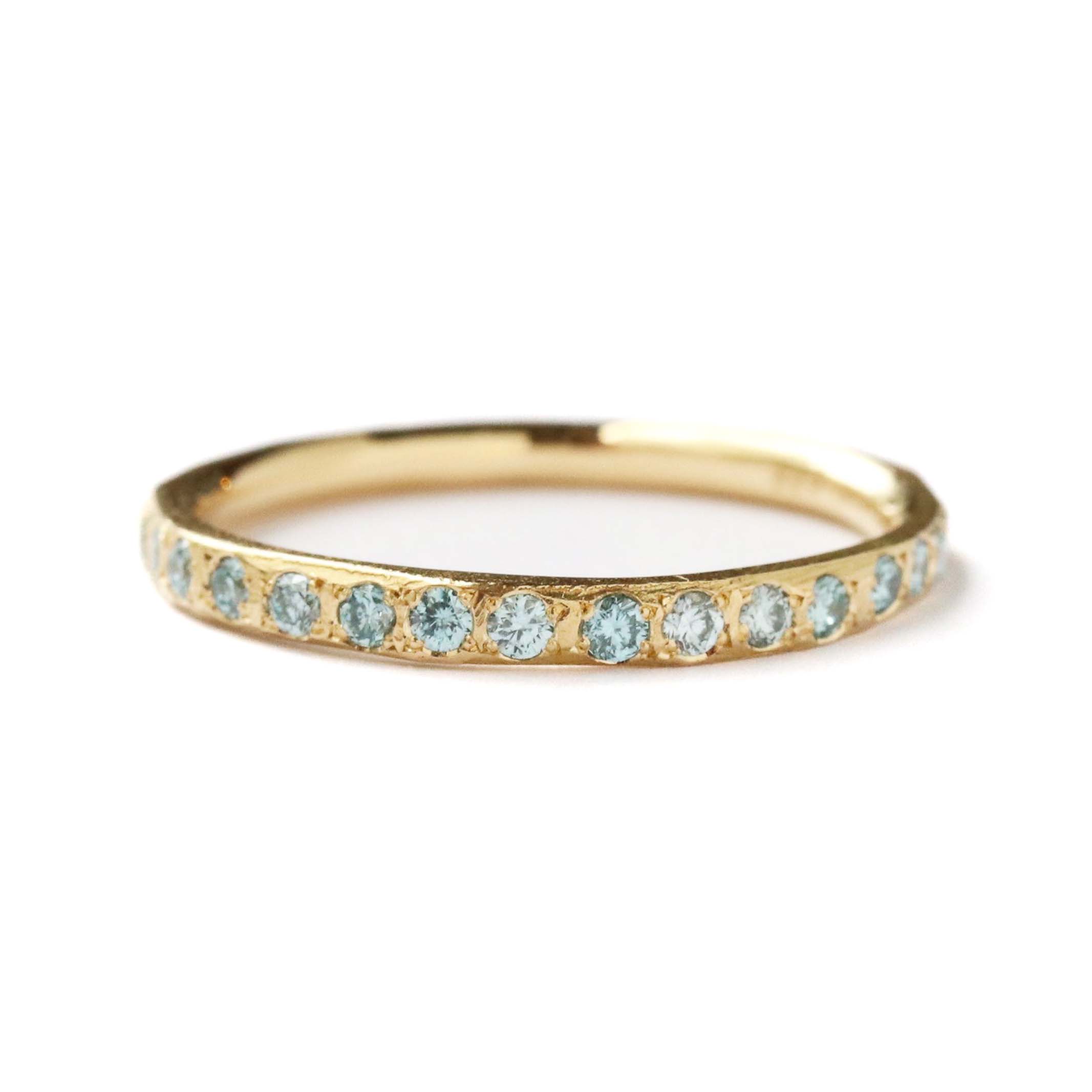 Hibiki Ring - Blue Diamond -