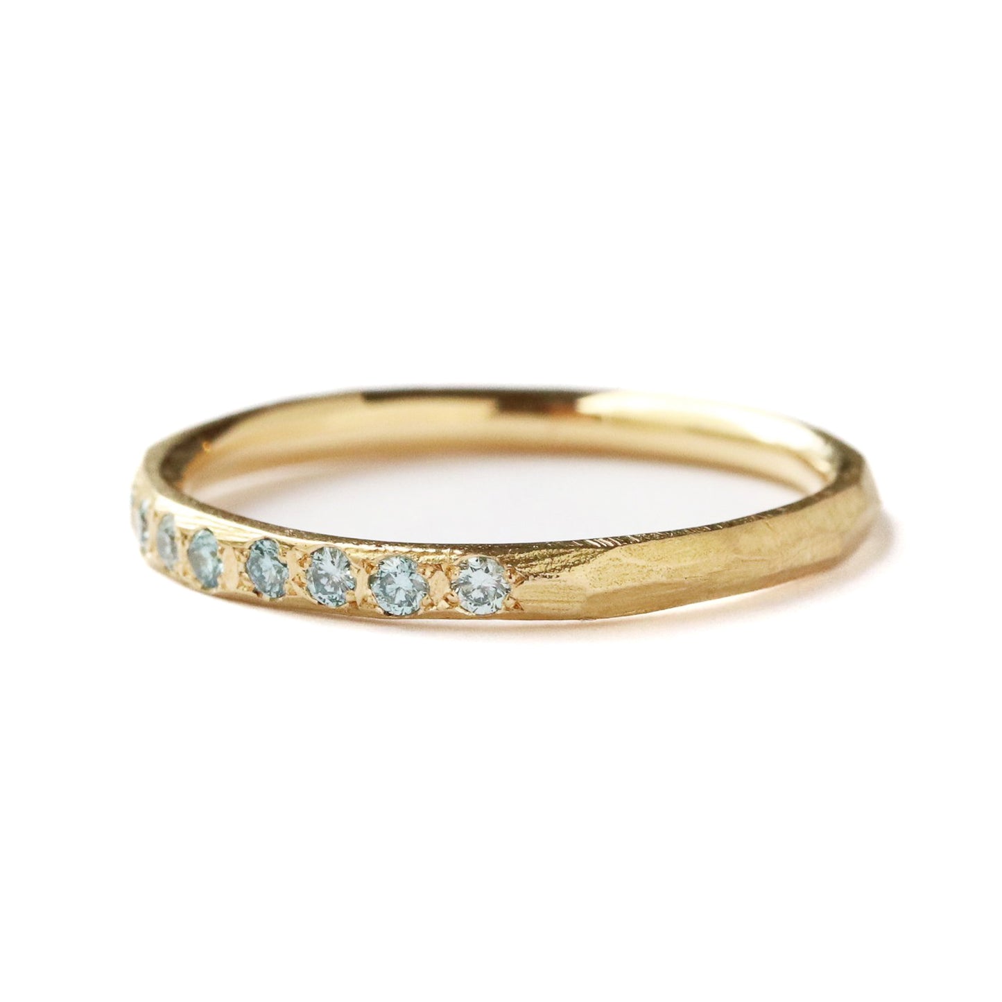 Hibiki Ring - Blue Diamond -