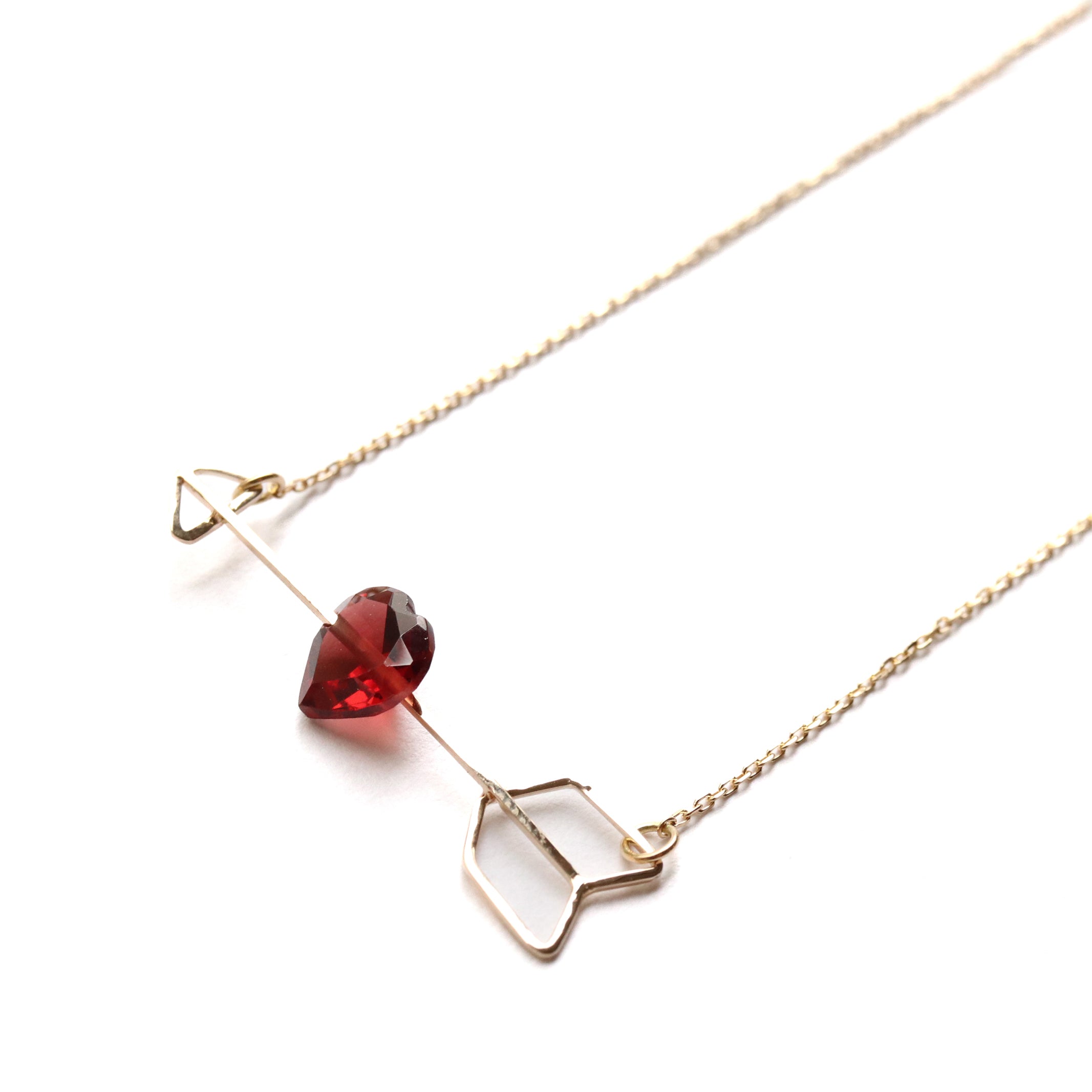 Zukyun Necklace - Garnet -